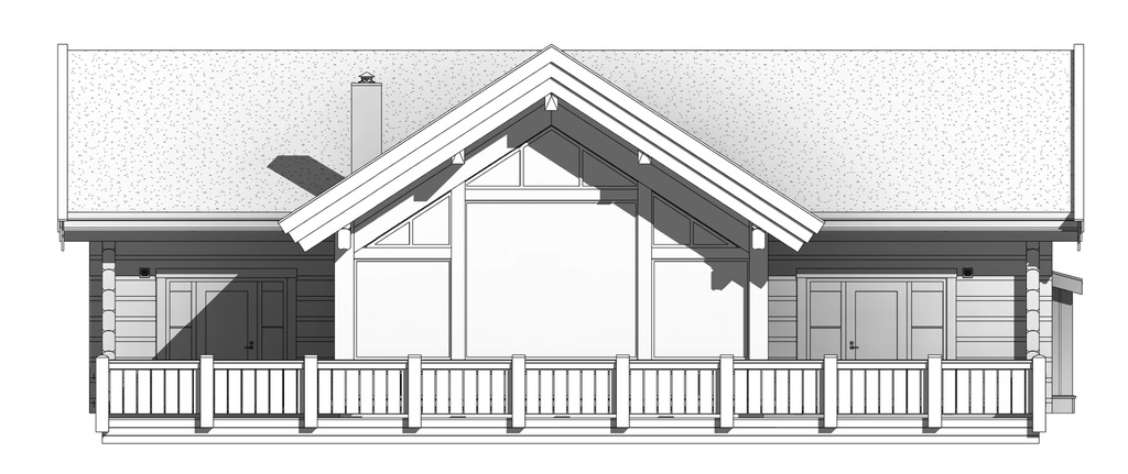 Rąstinis Namas L316 – 180,3 m²
