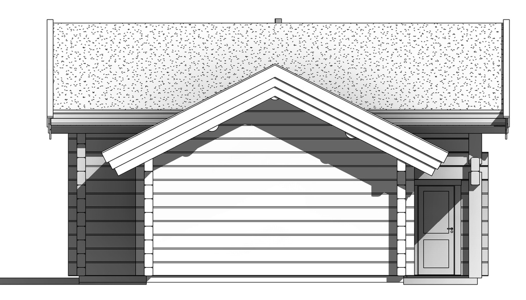 Rąstinis Namas LHM3 – 128,49 m²