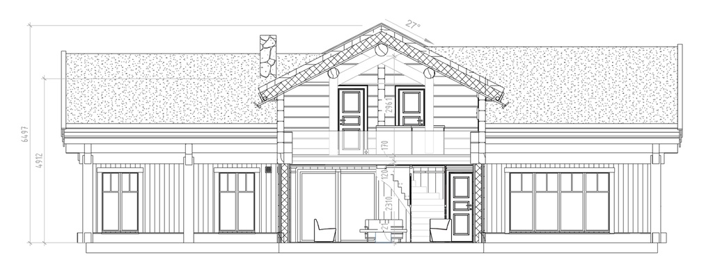 Medinis Namas Stavlaft LHM4 – 216,8 m²