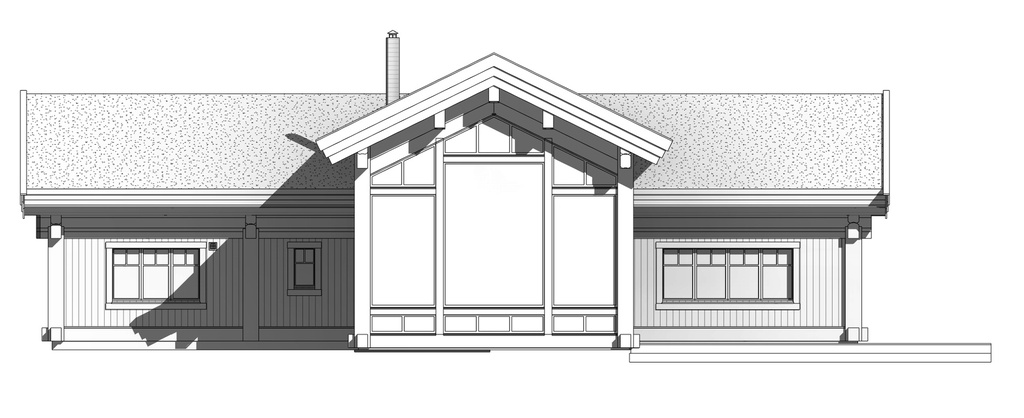 Medinis Namas Stavlaft LHM9 – 246,3 m²