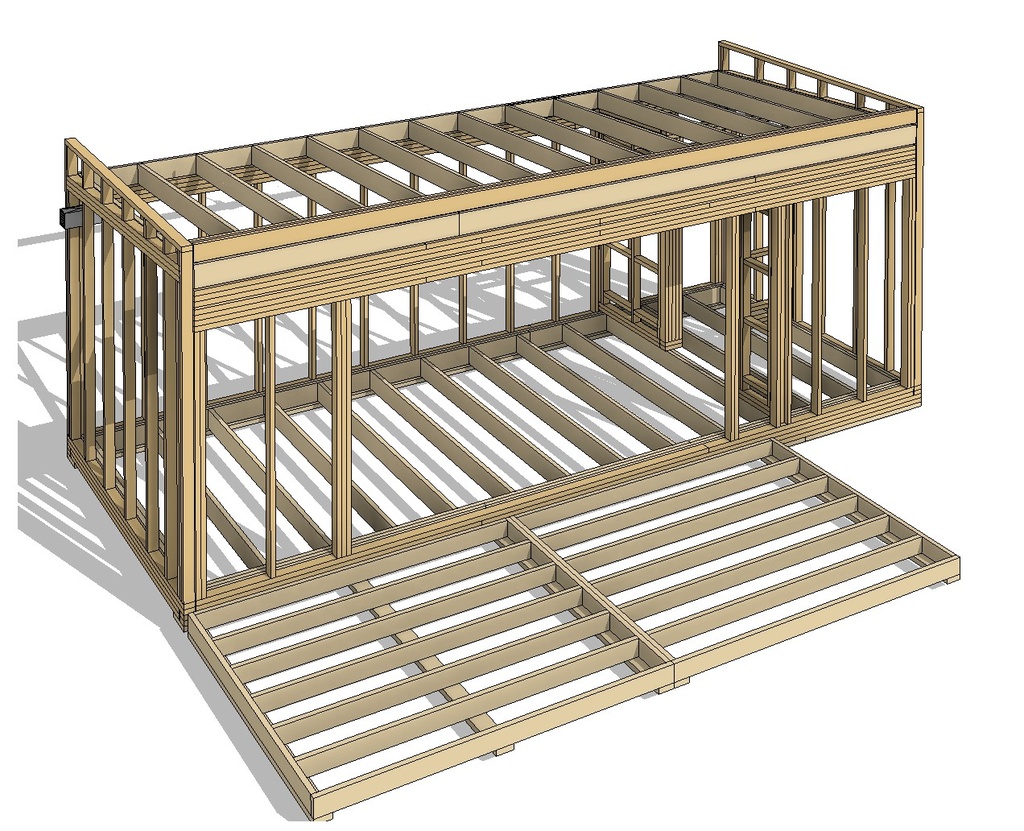 Modulinio ofiso projektas